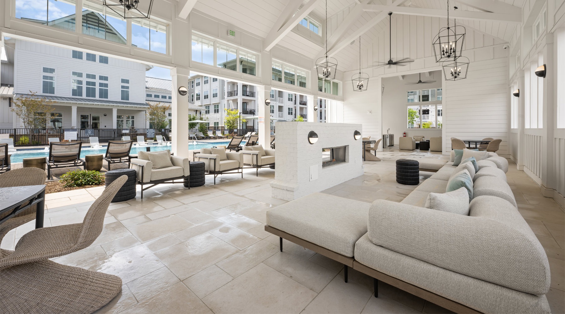 beautiful covered outdoor area